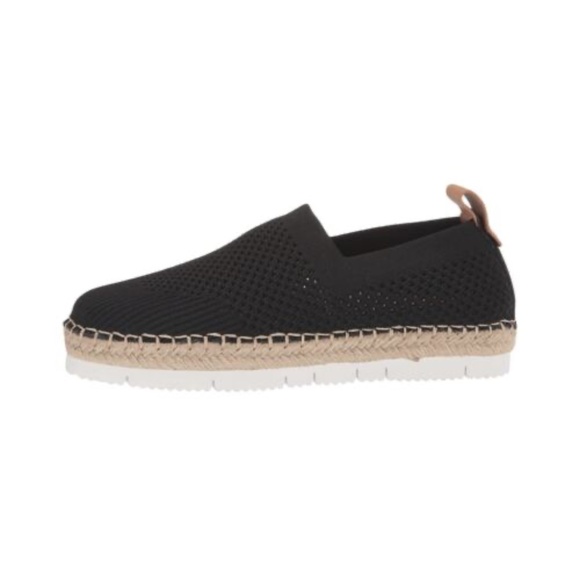 NEW Gentle Souls by Kenneth Cole Lizzy Eva Knit Espadrille Sandal black NIB - Picture 2 of 8